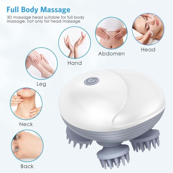 Electric Scalp Massager (180 Days Warranty) Battery : 1200mAh