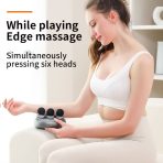 Fascia Gun Muscle Massager Gun High Frequency Back Waist Massage Machine Six-head Body Shoulder Professional Fascia Massage Gun - Image 6