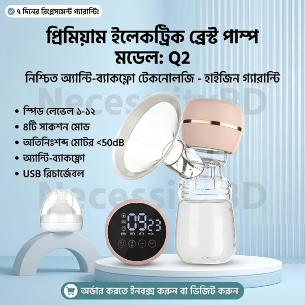 Premium Electric Breast Pump Q2
