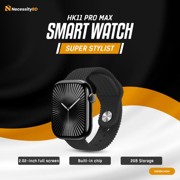 HK11 Pro Max AMOLED Series 10 Smart Watch NFC Compass 2GB Local Album Music Men Women ChatGPT G-Sensor Smartwatch Sport Watch