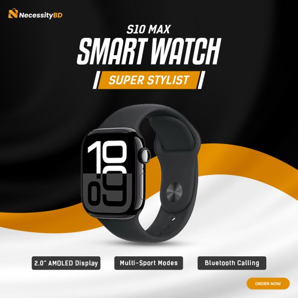 S10 Max Smartwatch AMOLED Display ⭐️⭐️⭐️⭐️⭐️ (5/5)