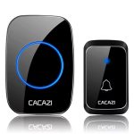 CACAZI A06 Doorbell Calling Bell DC battery-operated Wireless Doorbell