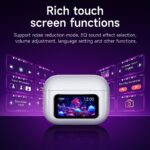 Hoco EW72 ANC TWS Earbuds with HD Display TWS Earbuds HD Display ANC Bluetooth Earbuds