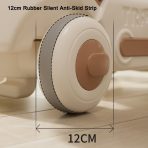 4-in-1 Ride On Rocking Horse Toy for Toddlers | Plastic Rocking Horse with Safety Push Handle | Ideal Birthday & Holiday Gift (1–3 Years) - Image 3