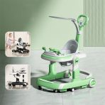 4-in-1 Multi-Functional Baby Walker | Adjustable Height, Foldable Plastic Baby Walker with Music & Lights (Up to 20KG Load) - Image 2