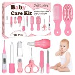 Baby Health Care Kit, Newborn Baby Care Accessories 10 PCS,Portable Baby Care Kit Nursing Baby Heath and Grooming - Image 3