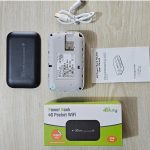 PW100 4G LTE Pocket WiFi Router with 10000mAh Power Bank – Portable 300Mbps Mobile Hotspot