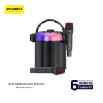 Awei Y388 Wireless Bluetooth Karaoke Speaker Bass Box with Microphone Black