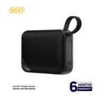 Qcy SP2 Portable Wireless Speaker with RGB Lighting Black