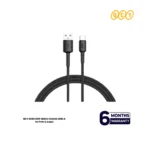 QCY DC05 60W Quick Charge USB-A to Type-C Cable Black