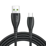 Awei CL-115M 1 Meter USB to Micro USB 2.4A Fast Charging Cable Black