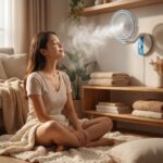 Rechargeable Folding LED Fan (LR)